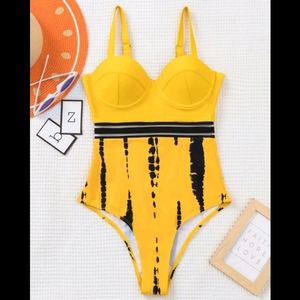 Push Up One Piece Swimsuit